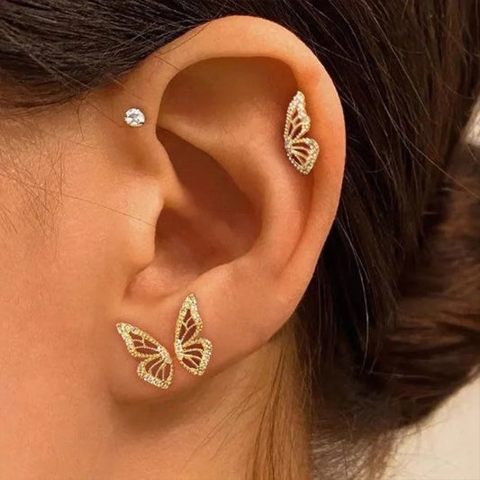 Homezore™ Flying Butterfly Studs