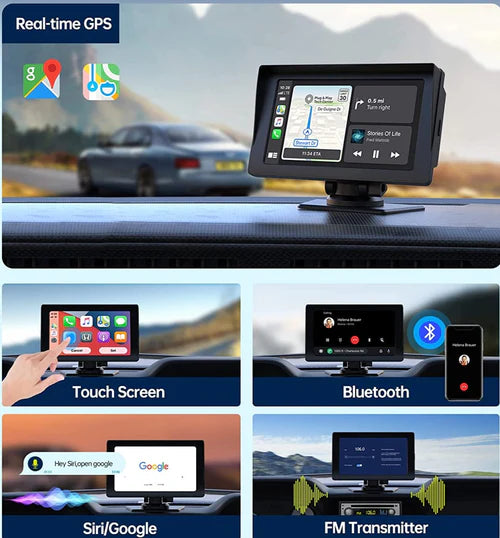 Homezore™ Wireless CarPlay Radio