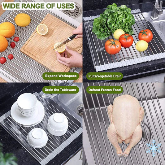 Homezore™ Roll-Up Dish Drying Rack