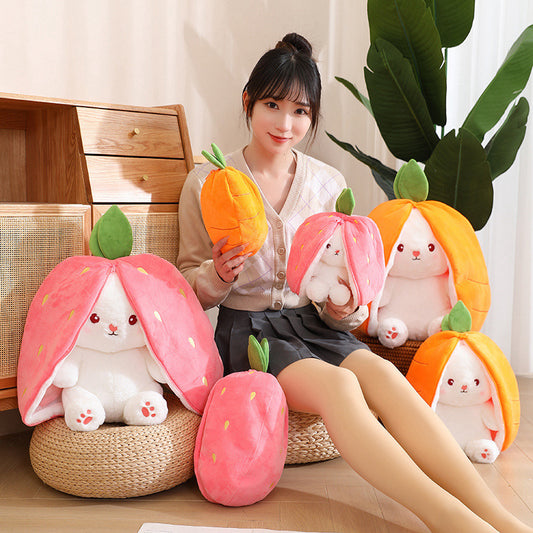 Homezore™ Carrot Rabbit Plushie