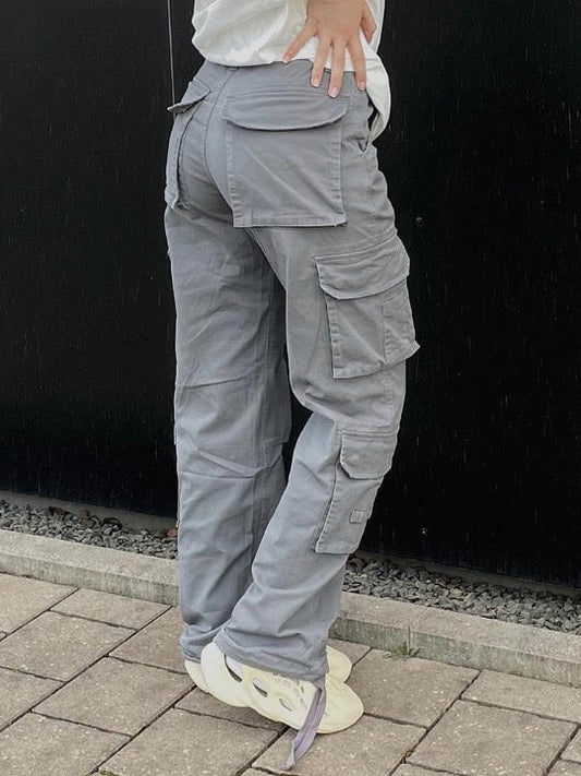 Homezore™ Grey Cargo Pants