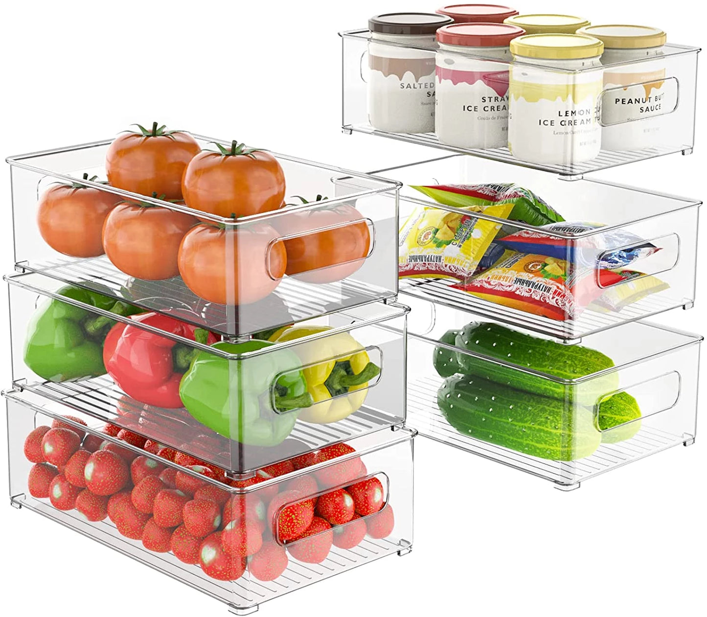 Homezore™ Fridge Drawer Organizer