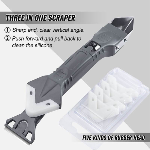 Homezore™ Glass Glue Angle Scraper