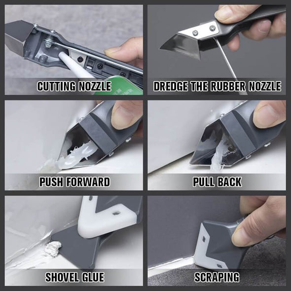 Homezore™ Glass Glue Angle Scraper