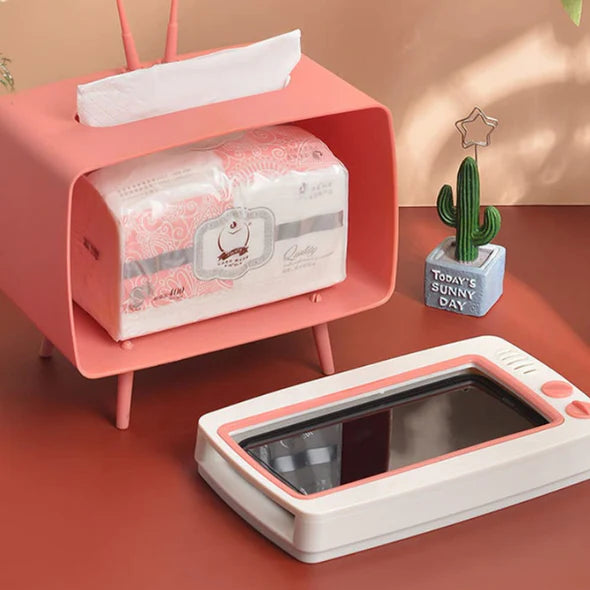 Homezore™ Tissue Box Phone Holder
