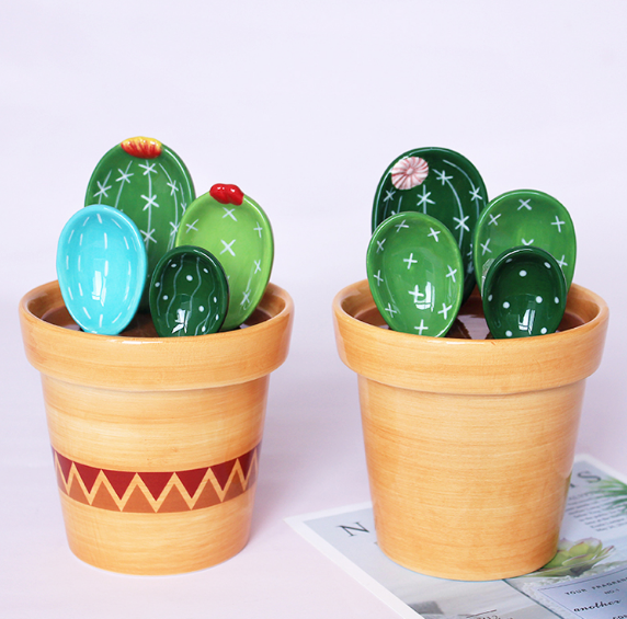 Homezore™ Cactus Measuring Spoon Set