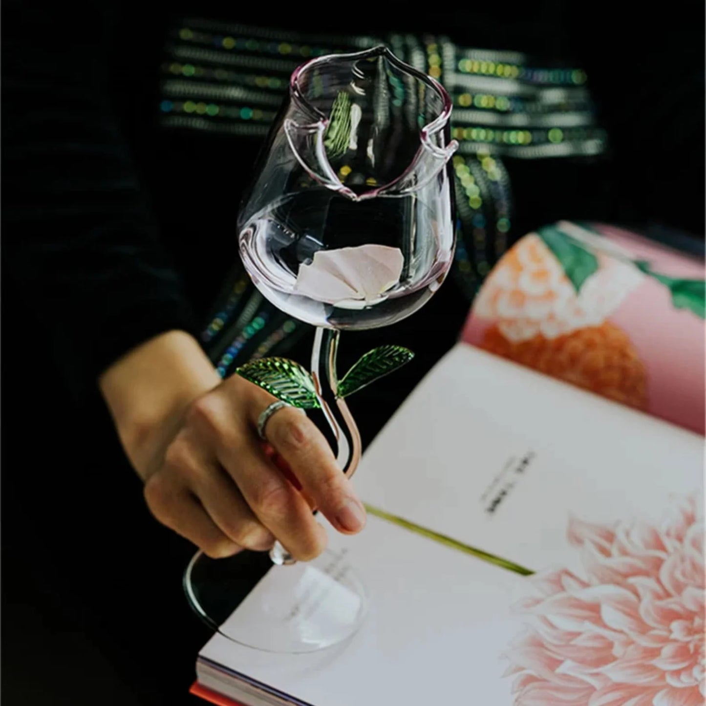 Homezore™ Rose Wine Glass